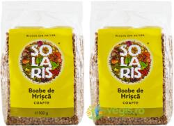 SOLARIS Pachet Boabe de Hrisca Coapte 500g + 500g