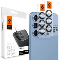 Spigen OPTIK PRO HD kameravédő üveg 2db (9H, csak lencse) FEKETE Samsung Galaxy S25 Plus (SM-S936) (AGL09088)