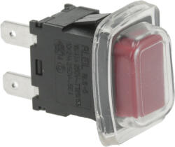 Egypolusú Kapcsoló 16a 250v Piros