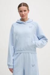 Reebok pamut melegítőfelső női, sima, kapucnis, 100221443 - kék L