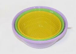 Sterk Set Lighean Plastic Sterk Bella 7 + 10 + 14 L (83210)
