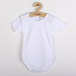 NEW BABY Body de lux cu mâneci scurte New Baby - alb, mărime 92 (18-24l)