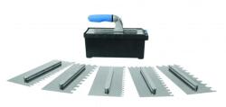 BAUTOOL Glettelő készlet 8 részes (8.10, 12, 10x20, tigris, ferde fogazás) (5203651884)