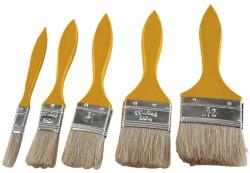Extol Craft ecset készlet, 5db, fanyelű; 0, 5", 1", 1, 5", 2", 2, 5", vastagság: 1cm (9153)