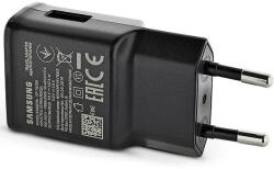  Hálózati töltő adapter, 5V / 2000mA, USB aljzat, gyorstöltés, Samsung, fekete, gyári