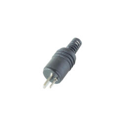 Somogyi Elektronic SL 5 hangszóródugó, 2 pólus, rugós, csavarozható, törésgátló (SL_5)