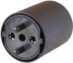 brennenstuhl adapter Fix fekete, DE a CH 230V 2 pólus T11-es (1081592403)