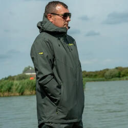 Ridgemonkey Apearel Thermapro Waterproof Shell Coat Green Esőkabát M (RMC14600)