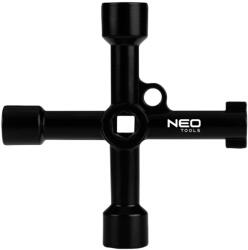NEO TOOLS Univerzális kulcs, gépészeti szekrényekhez (02-002)