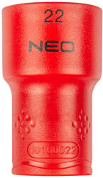 NEO TOOLS Dugókulcs 6-lapú 1/2" 22mm 1000V, szigetelt (01-191) - szerszamhaz