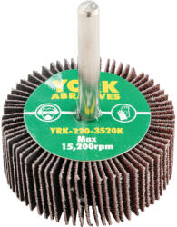 York - 50X20MM AL-OX LAMELLÁS CSAPOS CSISZOLÓKORONGP80-6MM SZÁRRAL (YRK2203520K)