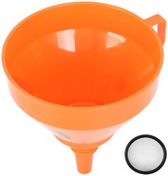 NEO TOOLS Tölcsér 160mm, 1.2L, egyenes kifolyóval, polietilén (11-552) - szerszamhaz