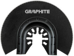 GRAPHITE HCS félkör vágólap fához, multifunkciós géphez, 87mm, 200 fog (56H062)