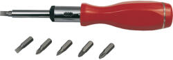 Cromwell 1/4" racsnis hatszög csavarhúzó bit behajtó 6 db bittel (KEN5737040K)