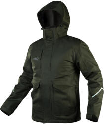 NEO TOOLS Téli munkavédelmi kabát, olíva, CAMO, L (81-573-L) - szerszamhaz