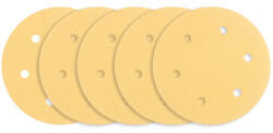 GRAPHITE Tépőzáras csiszolópapír 225mm, K120, 5db, 6 lyukakkal az 59G264, 59G265 csiszológéphez (54H030) - szerszamhaz