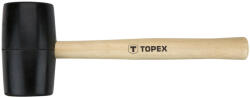 TOPEX Gumikalapács 58mm 450g, keményfa nyél (02A344) - szerszamhaz