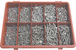 Qualfast a2 stainless steel pozi csk self tapping screw kit (QFT6154440K)