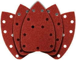 GRAPHITE Csiszolópapír tépőzáras deltacsiszolóhoz 140x140x80mm, K40, 11 lyukas, 5db, min. rendelés: 5cs (54H009) - szerszamhaz