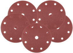 NEO TOOLS Csiszolókorong tépőzáras 150mm, P40, 9 lyukkal, 04-721-hez, 5db, min. rendelés: 5cs (08-990) - szerszamhaz