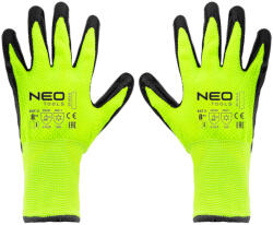 NEO TOOLS Munkakesztyű, hőszigetelt, latex bevonatú akril anyag, 4142X, 8 (97-613-8) - szerszamhaz