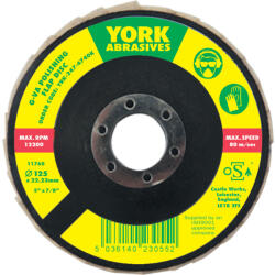 York 115x22.23mm g-va polírozó lamellás korong (YRK2474720K) - szerszamhaz