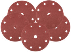 NEO TOOLS Csiszolókorong tépőzáras 150mm, P100, 9 lyukkal, 04-721-hez, 5db, min. rendelés: 5cs (08-993) - szerszamhaz