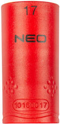 NEO TOOLS Dugókulcs 6-lapú 1/2" 17mm 1000V, szigetelt (01-187) - szerszamhaz