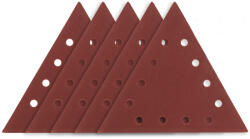 GRAPHITE Csiszolópapír tépőzáras háromszög K120, 12 lyukas, 59G264 csiszológéphez, 5db (54H033)