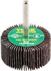York - 50X25MM AL-OX LAMELLÁS CSAPOS CSISZOLÓKORONGP80-6MM SZÁRRAL (YRK2203820K)