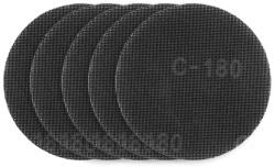 GRAPHITE Gipszcsiszoló rács tépőzárral 180mm, K180, 5db csiszolóhoz 59G263 (54H028) - szerszamhaz