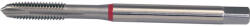 SwissBurr m10x1.5 piros gyűrűs hss-co egyenes hornyú gépi menetfúró - fényes (SWT1851030R)