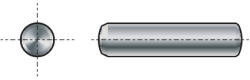Qualfast 20x80mm párhuzamos csapszeg, metrikus - acél-edzett (QFT6500289G)