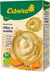 Слънчо Био безмлечна каша Слънчо - Овес и тиква, 6 м+, 180 g (3800005012315) - ozone