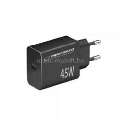 Esperanza gyorstöltő 45w usb-c pd 45w (ESPERANZA_EZC108K) (ESPERANZA_EZC108K)