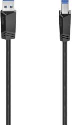 Hama Cablu Hama 200625, USB-A - USB-B, 1.5 m (Negru) (Hama 200625)