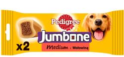 PEDIGREE Jumbone Treats pentru câini adulți de talie medie cu carne de vită 12x180g