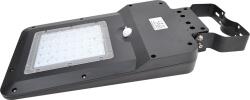 TRACON Napelemes LED Utcai Világítótest Mozgásérzékelővel 15 W, 4000 K, 1600 LM, Ip65, 7, 4 V, 5, 4 Ah