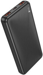 BOROFONE Power Bank 10000mAh BJ56 Graceful - 2xUSB + Type C - QC 3.0 22, 5W PD 20W fekete