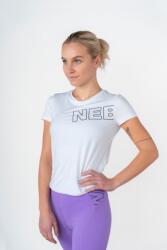 NEBBIA FIT Activewear funkcionális póló rövid ujjal 440 - FEHÉR (S) - NEBBIA