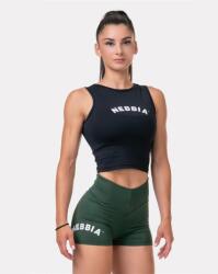 NEBBIA Fit & Sporty Női felső 577 - Black (M) - NEBBIA