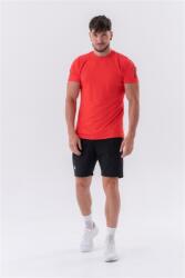 NEBBIA Sport Fit póló Essentials 326 - PIROS (XXL) - NEBBIA