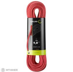 EDELRID Boa kötél, 9, 8 mm, piros (60 m)