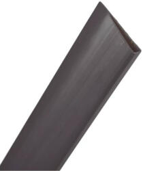  150cm PVC lezáró profil nádfonathoz szürke