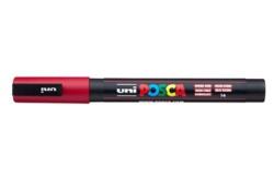 uni POSCA PC-3M sötét piros marker (2UPC3MSP) - officedepot