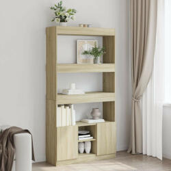 vidaXL sonoma tölgy szerelt fa magasszekrény 92 x 33 x 180 cm (VD3309620)