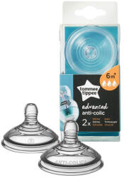 Tommee Tippee Etetőcumi Anticolic Gyors Folyású 2db 42122471