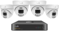 iGET HOMEGUARD HGNVK84804 Security PoE Outdoor Kit 2K (5 MPx) with LED light and sound (HGNVK84804)