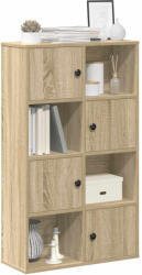 vidaXL sonoma tölgy színű szerelt fa könyvespolc 60x24x101, 5 cm (VD860393)