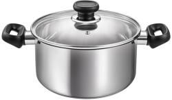 Tescoma BRAVA Lábas fedővel ø 22 cm, 4, 0 l (730922.00) - pepita
